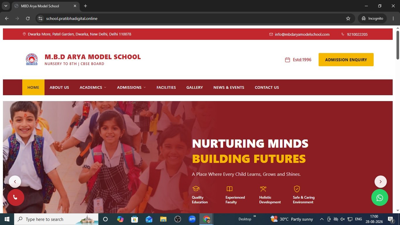 Little Angel Kindergarten English School website